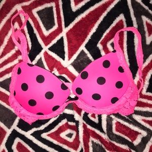 Poka dot bra size 32a